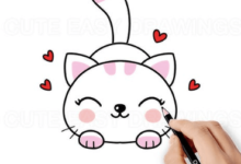 Cute:Hncy3-8rou0= How to Draw a Cat