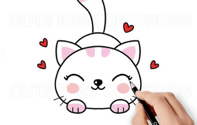 Cute:Hncy3-8rou0= How to Draw a Cat