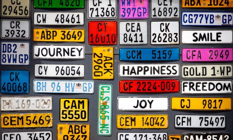 trace numbers and registry references